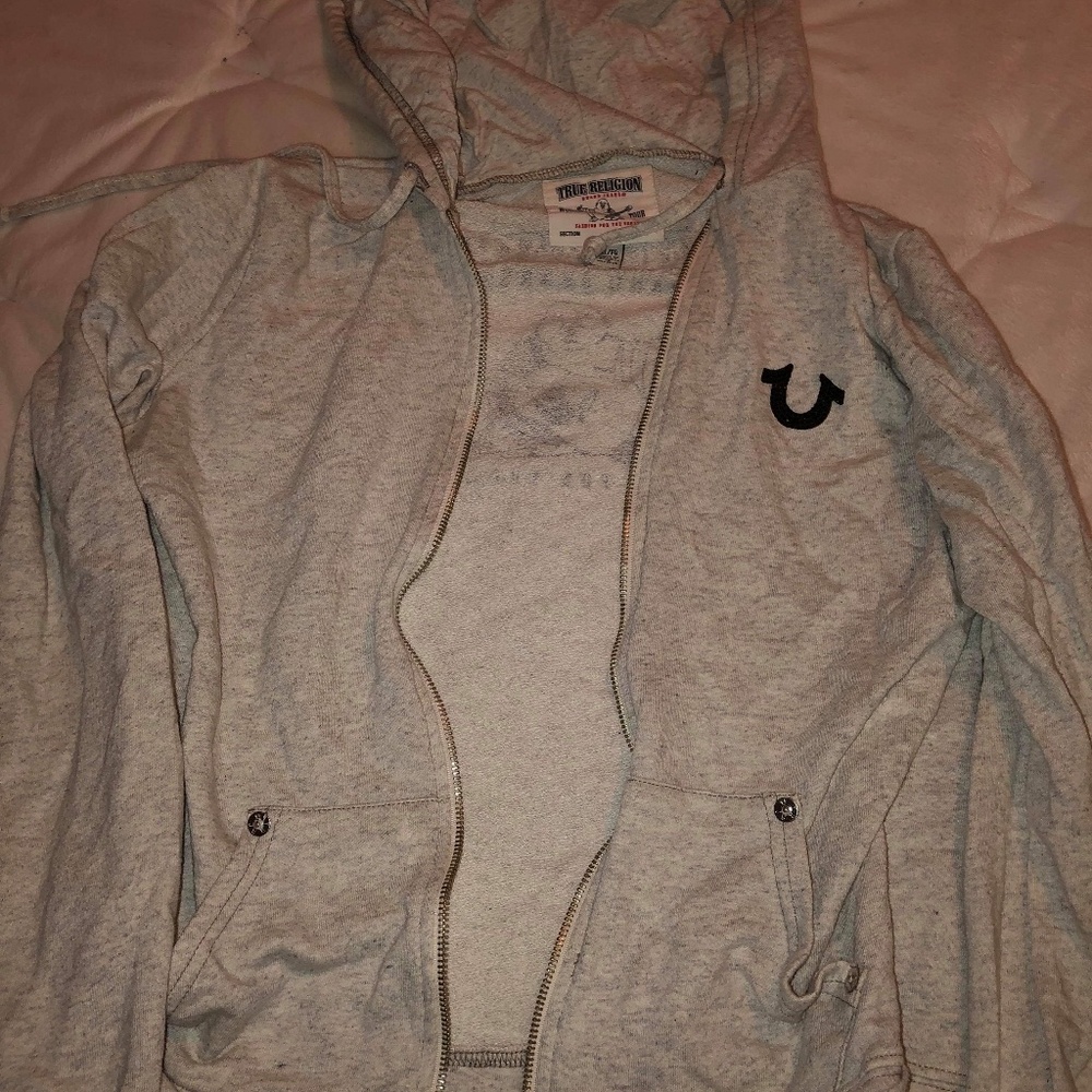 True religion zip up